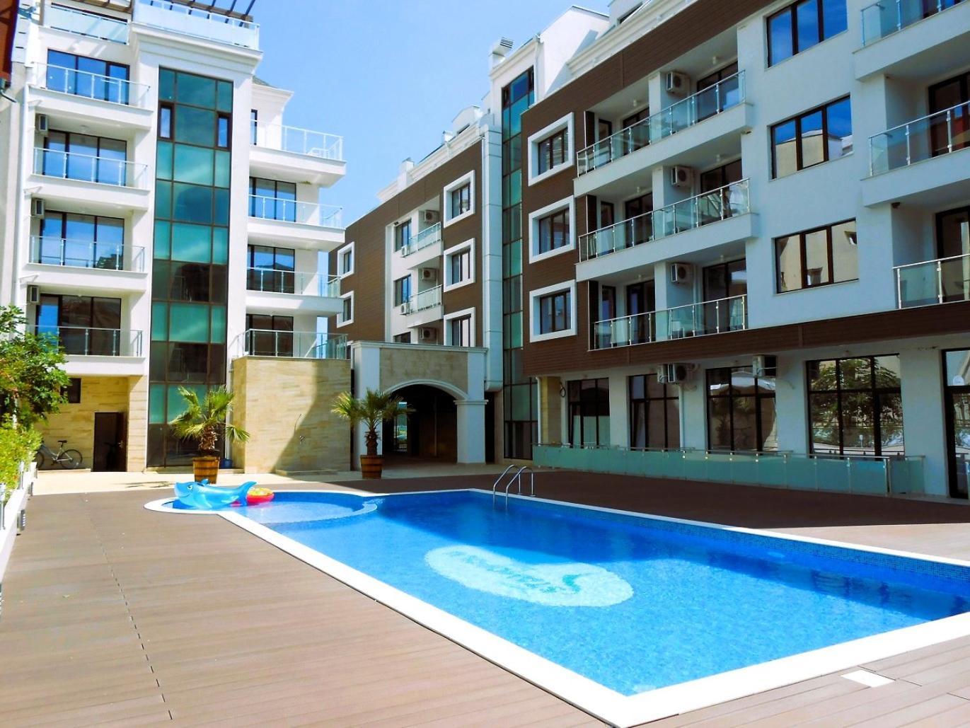 Apartments Stamopolu Lux With Pool View Primorsko Exterior photo